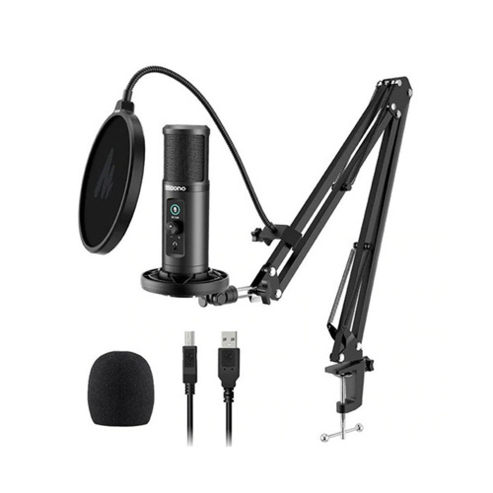 Maono AU-PM422 USB Microphone Podcast Zero Latency Monitoring USED- PM422241502101397