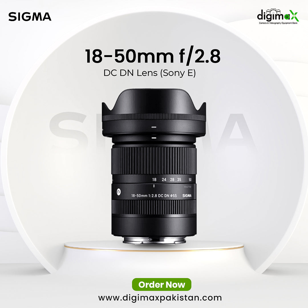 Sigma 18 50mm F2 8 DC DN Contemporary Lens For Sony E DigiMax Pakistan sigma-18-50mm-f2-8-dc-dn-contemporary-lens-for-sony-e-digimax-pakistan