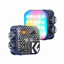 K&F Concept KF34.036V2 2500K-9900K CRI 96+ Rechargeable Mini LED RGB Video Light