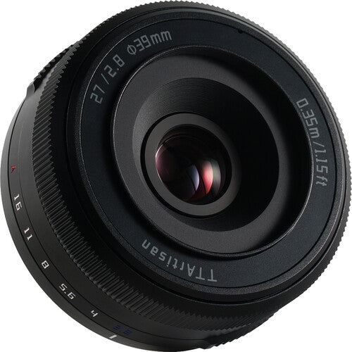TTArtisan 27mm f/2.8 Lens (Sony E, Black)