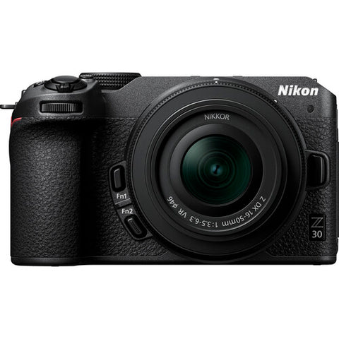 Nikon Z30 Mirrorless Camera with 16-50mm f/3.5-6.3 Lens and Basic Bundle (used 7803989+20308017)