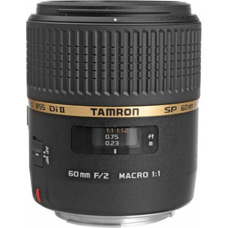 Tamron SP 60mm f/2 Di II 1:1 Macro Lens for Nikon F