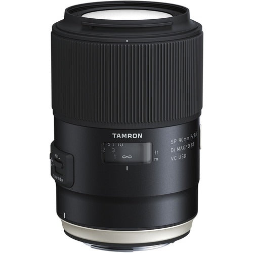 Tamron SP 90mm f/2.8 Di Macro 1:1 VC USD Lens for Nikon F