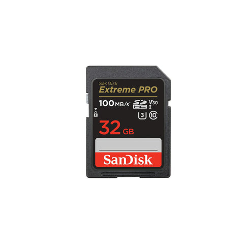 SanDisk 32GB 100mb/s Extreme PRO UHS-I SDHC Memory Card