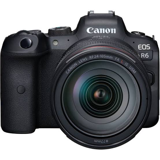 Canon EOS R6 Mirrorless Digital Camera with 24-105mm f/4L IS USM Lens
