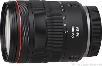 Canon RF 24-105mm f/4L IS USM Lens used 0954007656