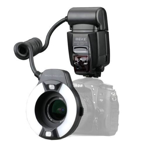 Meike MK-14EXT TTL Macro Ring Flash for Nikon