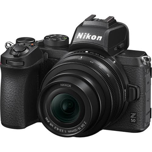 Nikon Z50 Mirrorless Digital Camera with 16-50mm Lens CW