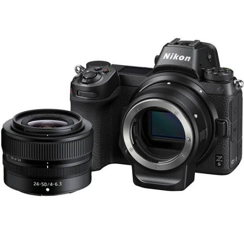 Nikon Z 6 Mirrorless Digital Camera with 24-50mm Lens + FTZ Adapter