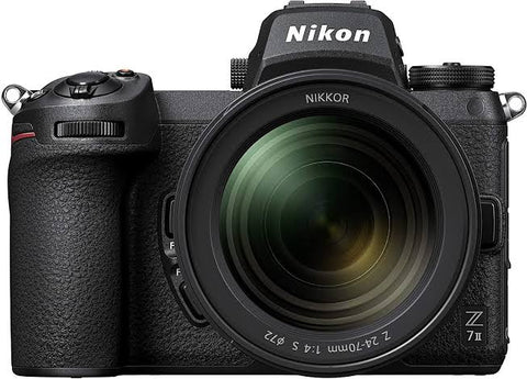 Nikon Z7II Mirrorless Digital Camera with 24-70mm f/4 Lens