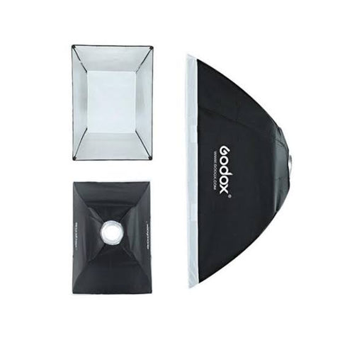 Godox 60x90cm Photo Studio Softbox with Bowens Mount for Studio Flash Strobe