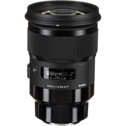 Sigma 50mm F1.4 DG HSM Art Lens for Nikon F Used - 50916224