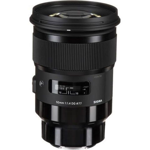 Sigma 50mm F1.4 DG HSM Art Lens for Nikon F Used - 50916224