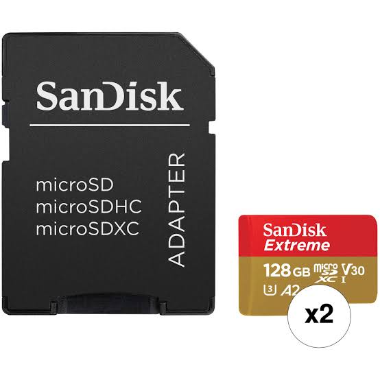 SanDisk 128GB 190mbs Micro Extreme UHS-I