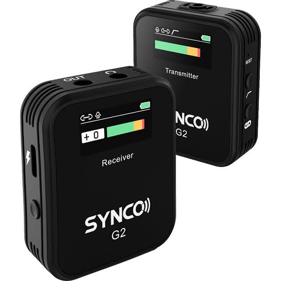 Synco WAir-G2-A1 Ultracompact Digital Wireless Microphone System for Mirrorless/DSLR Cameras (2.4 GHz)