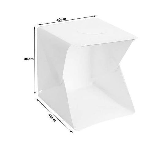 40 X 40 X 40CM Folding Light Box Photography Studio LED Light Soft Box