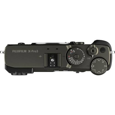 FUJIFILM X-Pro3 Mirrorless Digital Camera (Body Only, Black)