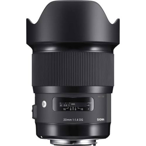 Sigma 20mm f/1.4 DG HSM Art Lens for Canon EF