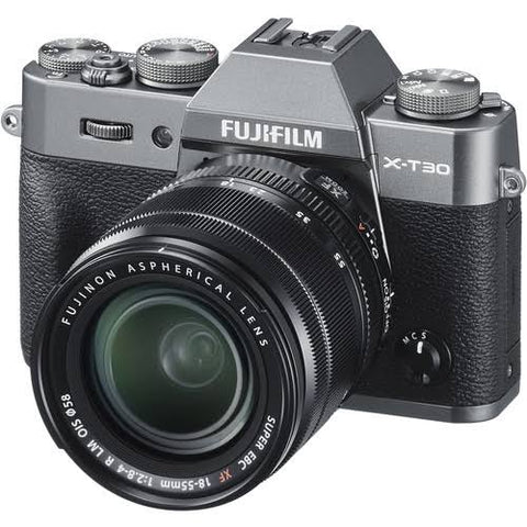 FUJIFILM X-T30 Mirrorless Digital Camera with 18-55mm Lens (Black)