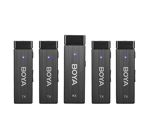 Boya BY-W4 four Channel wireless microphone
