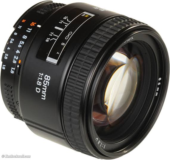 Nikon AF Nikkor 85mm F1.8D Lens