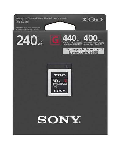 Sony 240GB G Series XQD Memory Card