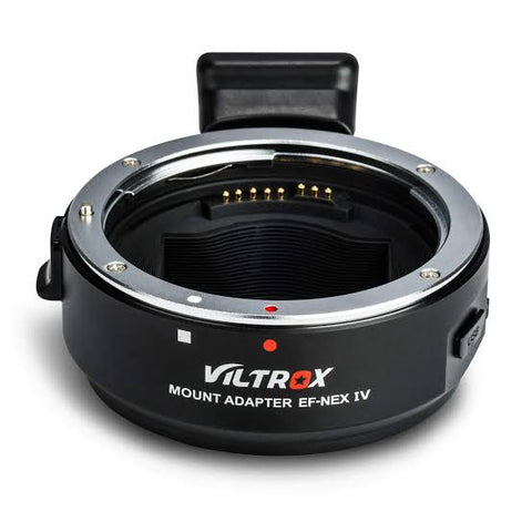 Viltrox EF-NEX IV Lens Mount Adapter for Canon EF-Mount Lens to Select Sony E-Mount Cameras