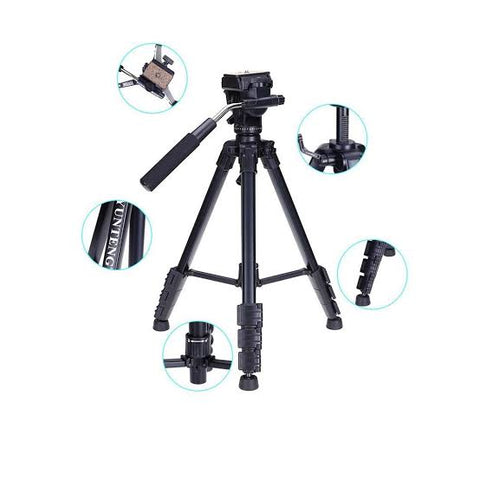 Photo YUNTENG VCT-691 Professional Aluminum Tripod