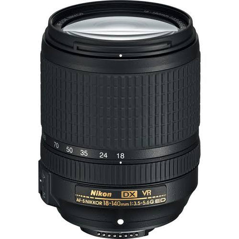 Nikon 18-140mm F3.5-5.6G ED VR Lens