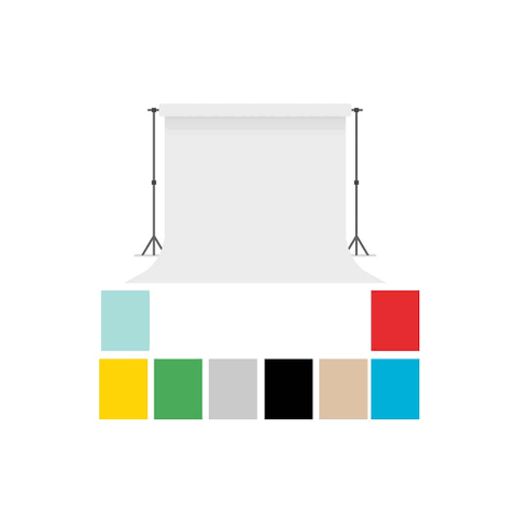 Emaily Seamless Paper Background  Set