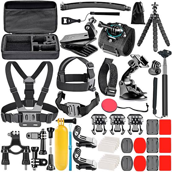 Gopro Accesories Kit 50-In-1 Action Camera Accessory Kit for GoPro Models