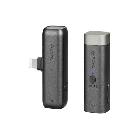 BOYA BY-WM3D Digital True-Wireless Microphone System for iOS Devices, Cameras, Smartphones (2.4 GHz)used
