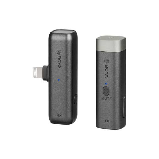 BOYA BY-WM3U Digital True-Wireless Microphone System for Android Devices, Cameras, Smartphones (2.4 GHz)